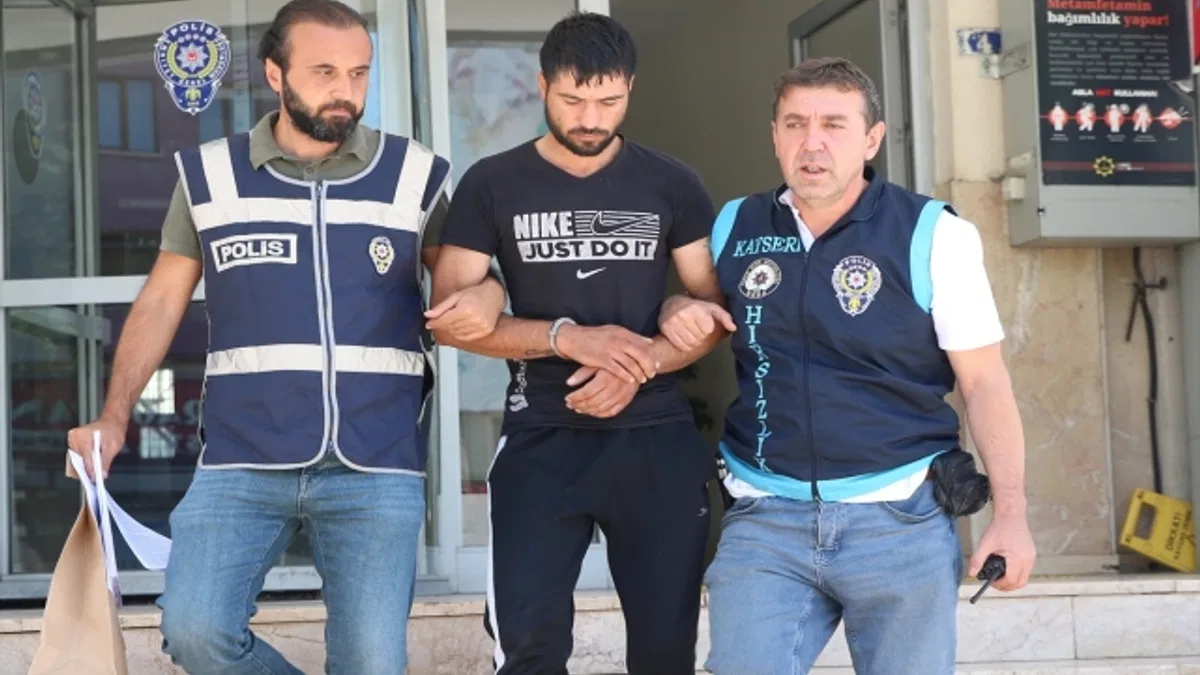 Kayseri'de iş yerinden hırsızlık yapan şüpheli tutuklandı