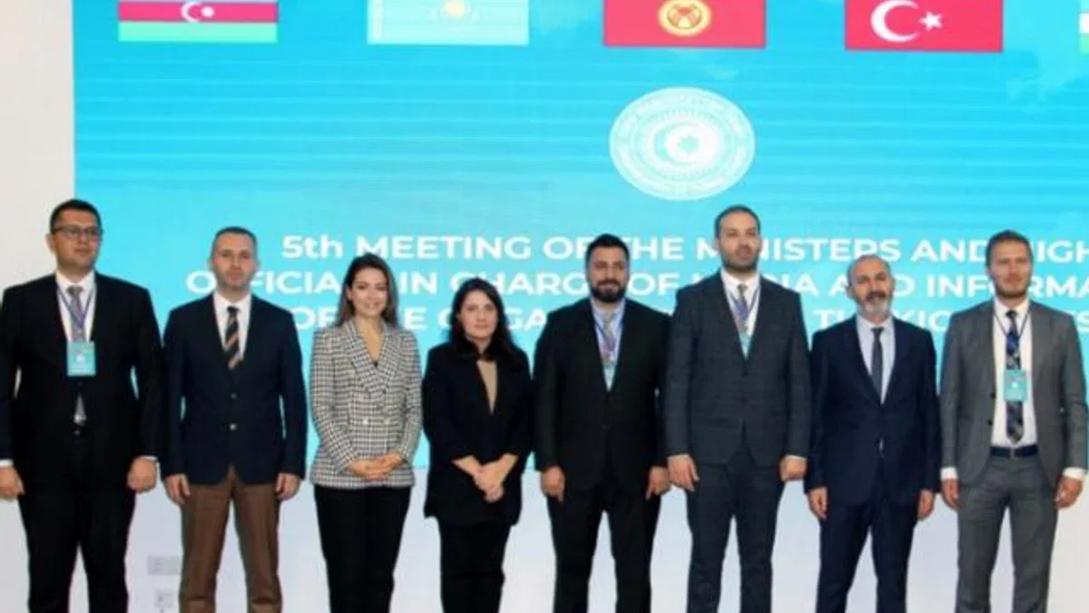 Türk Devletleri Teşkilatı medyaları Bişkek'te toplandı