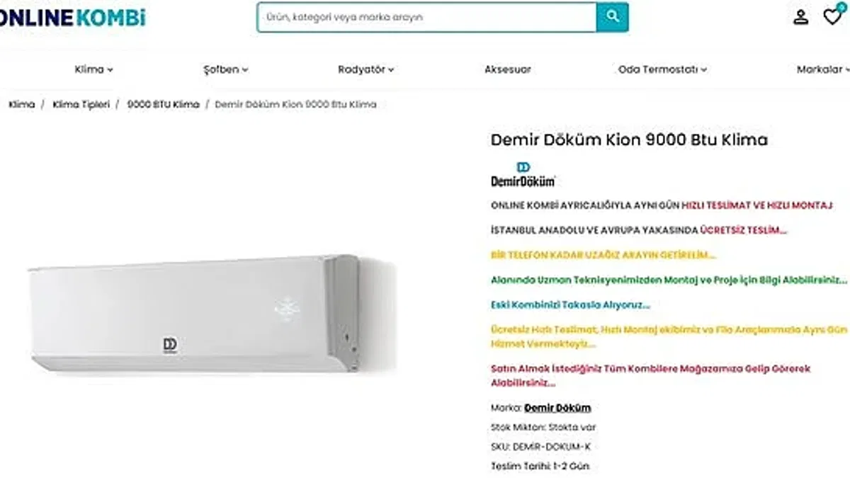 Demirdöküm Klima