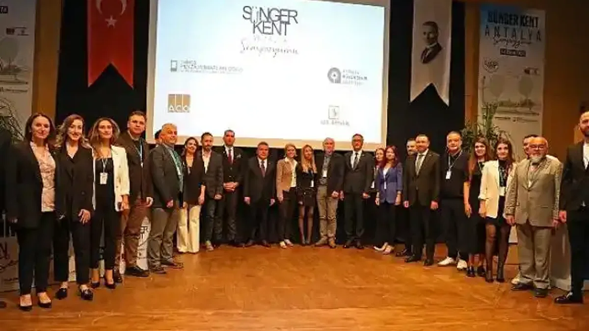 Antalya Büyükşehir'den Sünger Kent Sempozyumu