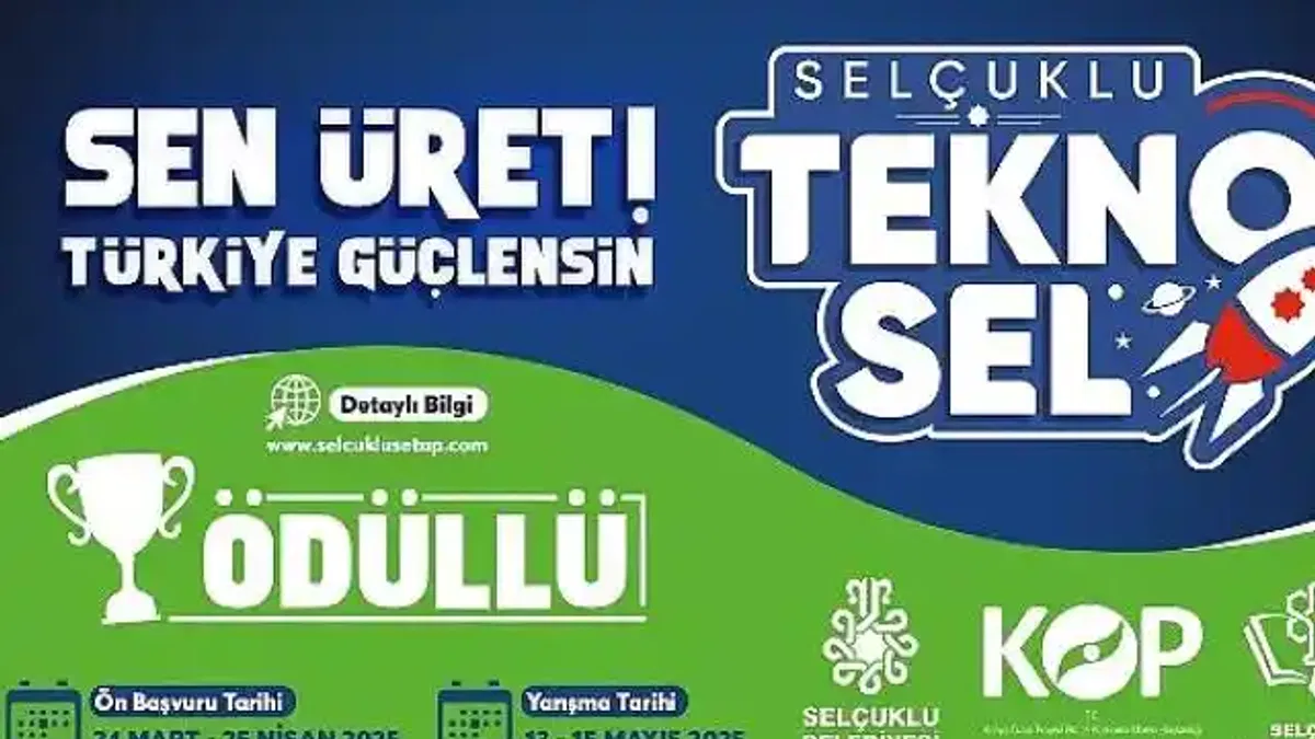 Selçuklu Tekno-Sel 2025 Yarışmasının Başvuruları Başladı