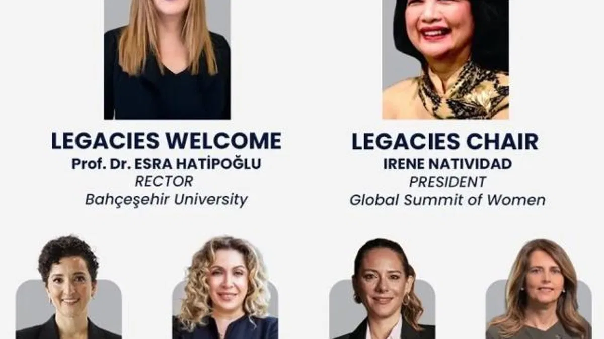 2026 Küresel Kadın Zirvesi'ne Giden Yolda İlk Adım "Legacies of Women Forum" ile Atılıyor
