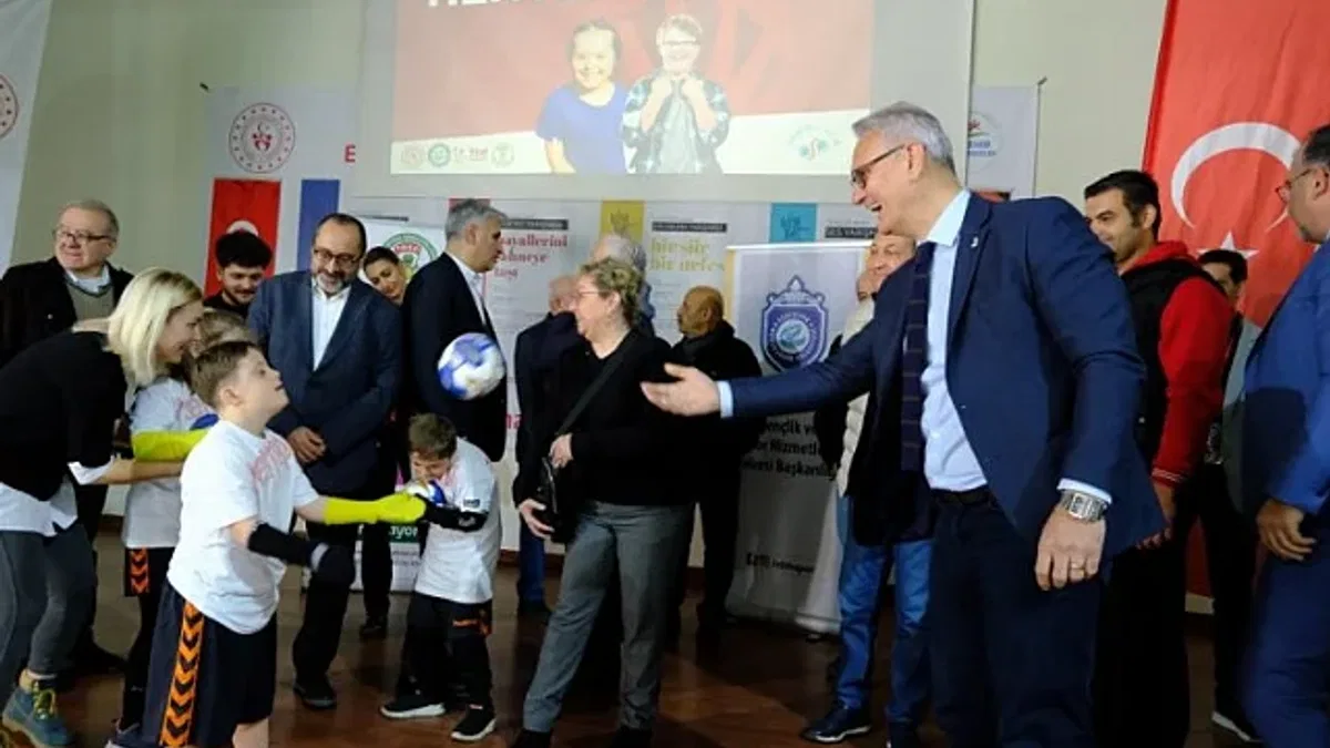 Down sendromlu çocuklar hentbol ile buluşuyor