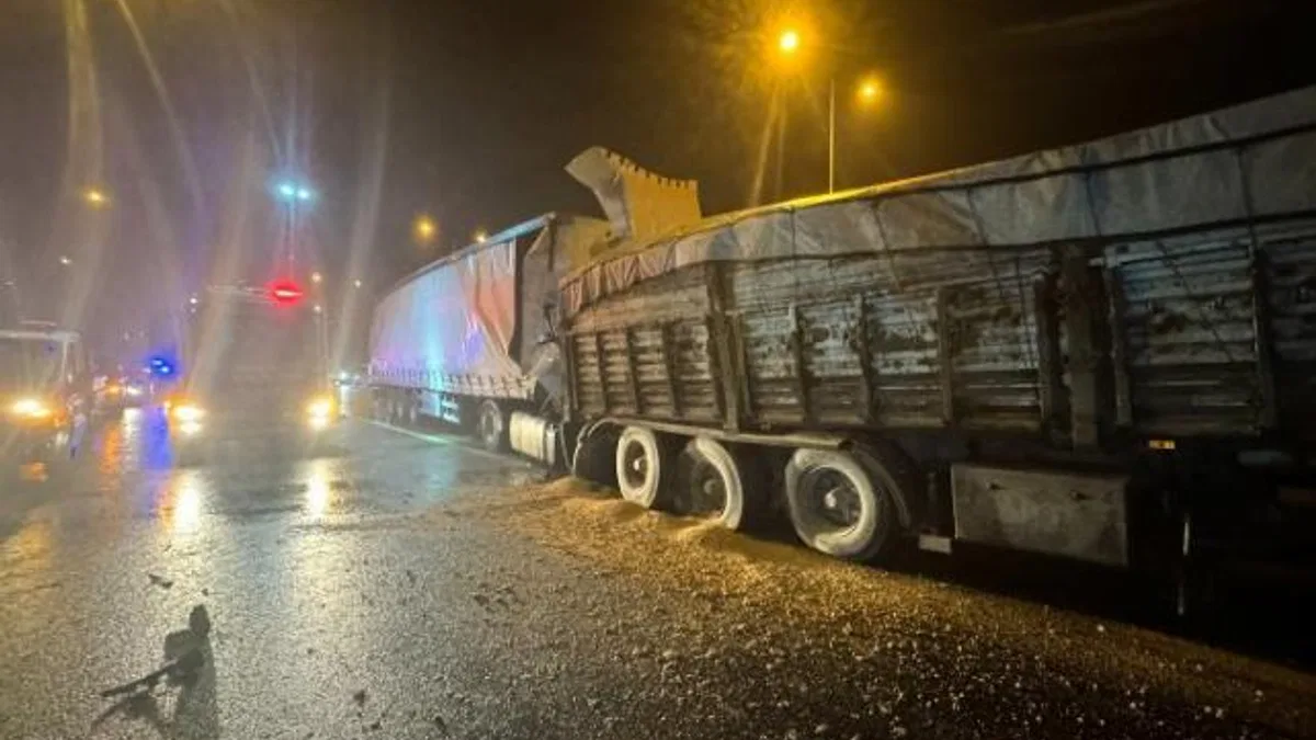 Anadolu Otoyolu'nda kaza: 1 ölü