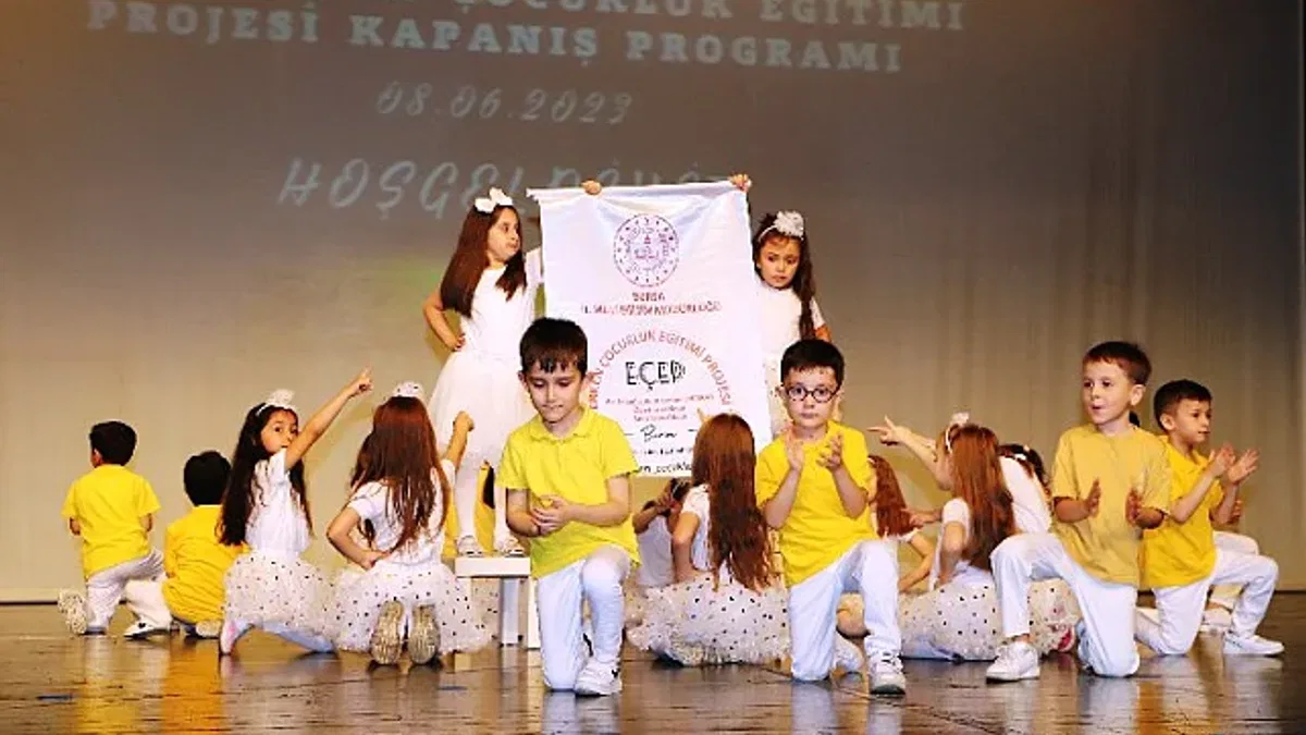Bursa'da 'Erken Çocukluk Eğitimi Projesi' tamamlandı
