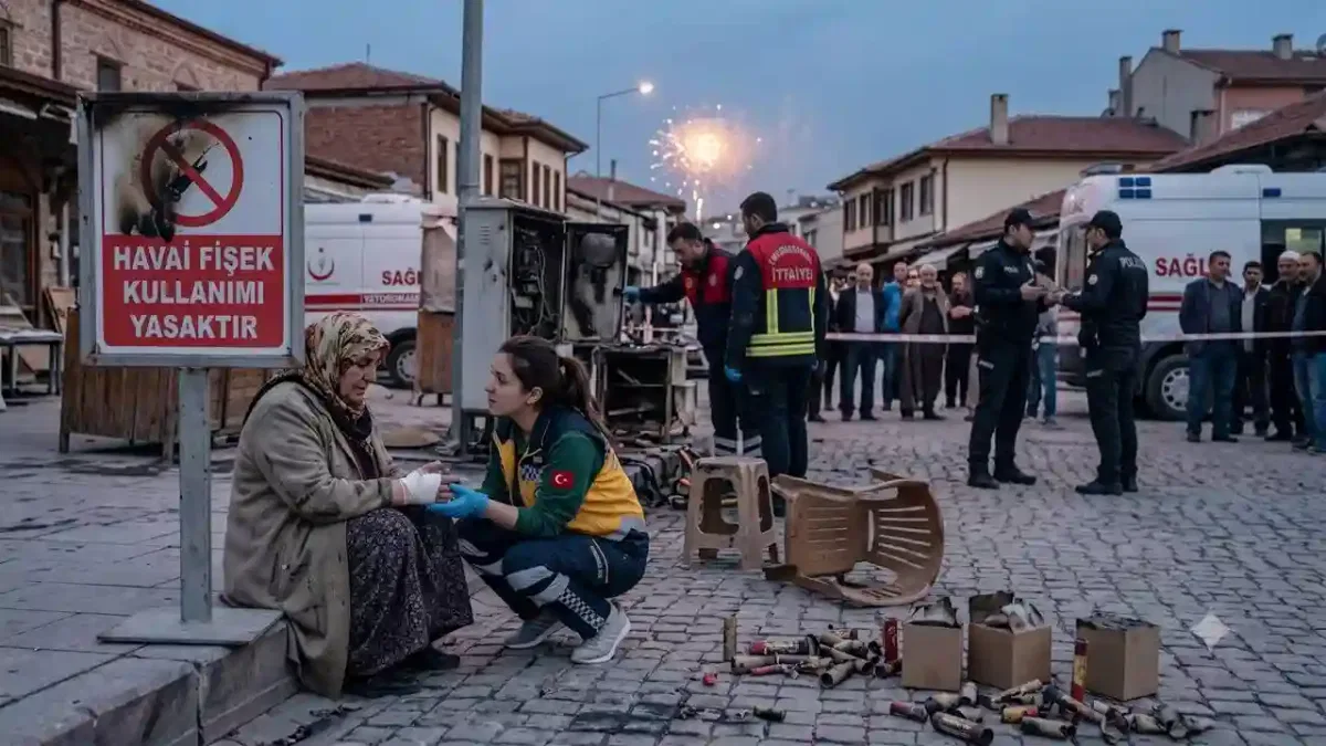 Uzmandan havai fişek uyarısı: Bilinçsiz kullanım ölümcül sonuçlar doğurabilir