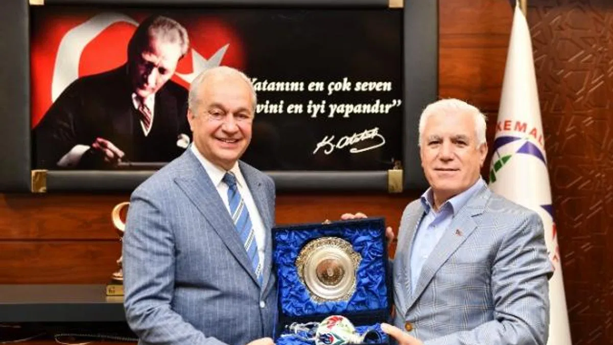 Bozbey ve Erdem 5 yıllık yatırım planları için buluştu