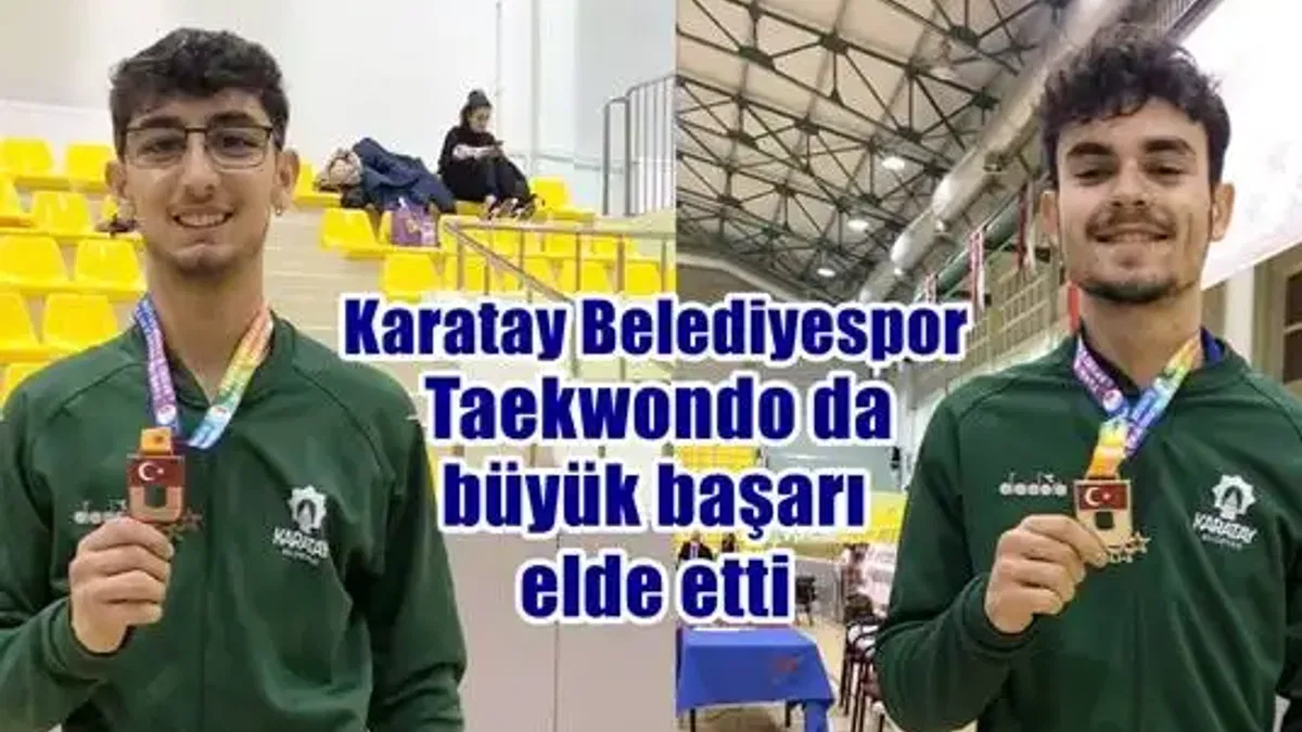Konyalı sporculardan Taekwondo da madalya