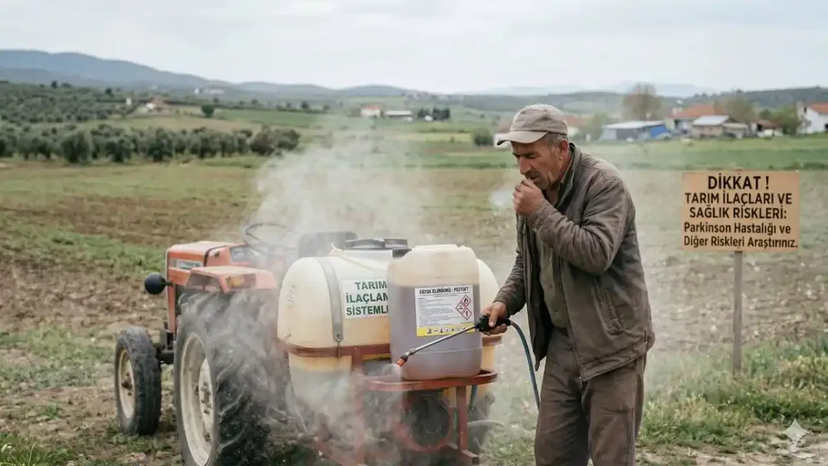 Tarım ilaçları parkinson riskini artırabilir!