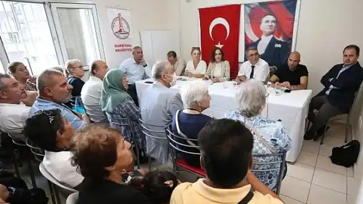 Karşıyaka'da sorunlar 'ortak akıl' ile çözülüyor