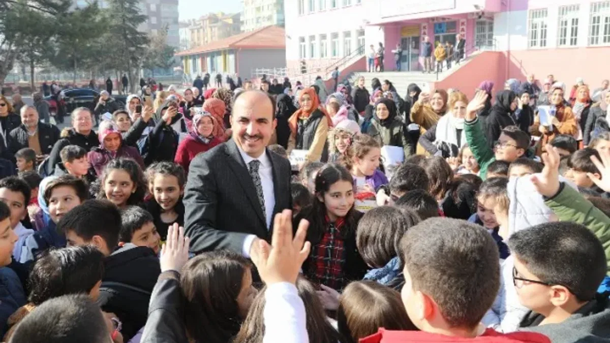 Konya'da eğitim desteği... Her ay 500 TL
