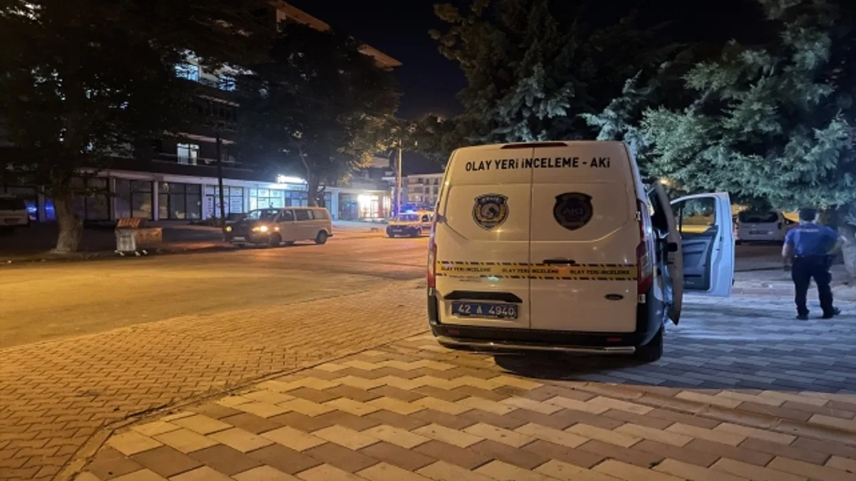 Konya'da tartıştığı babasını silahla öldüren genç yakalandı