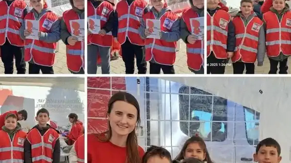 Edirneli öğrencilere kan bağışı ile 'farkındalık eğitimi'