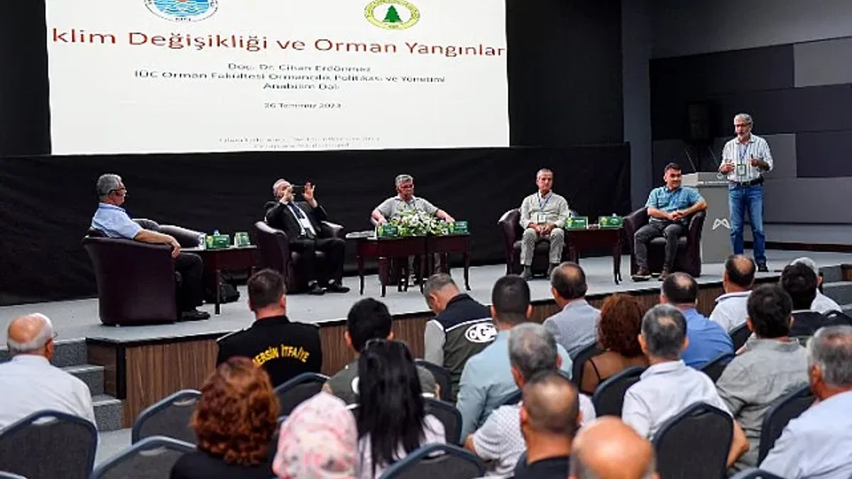 Orman yangınları masaya yatırıldı