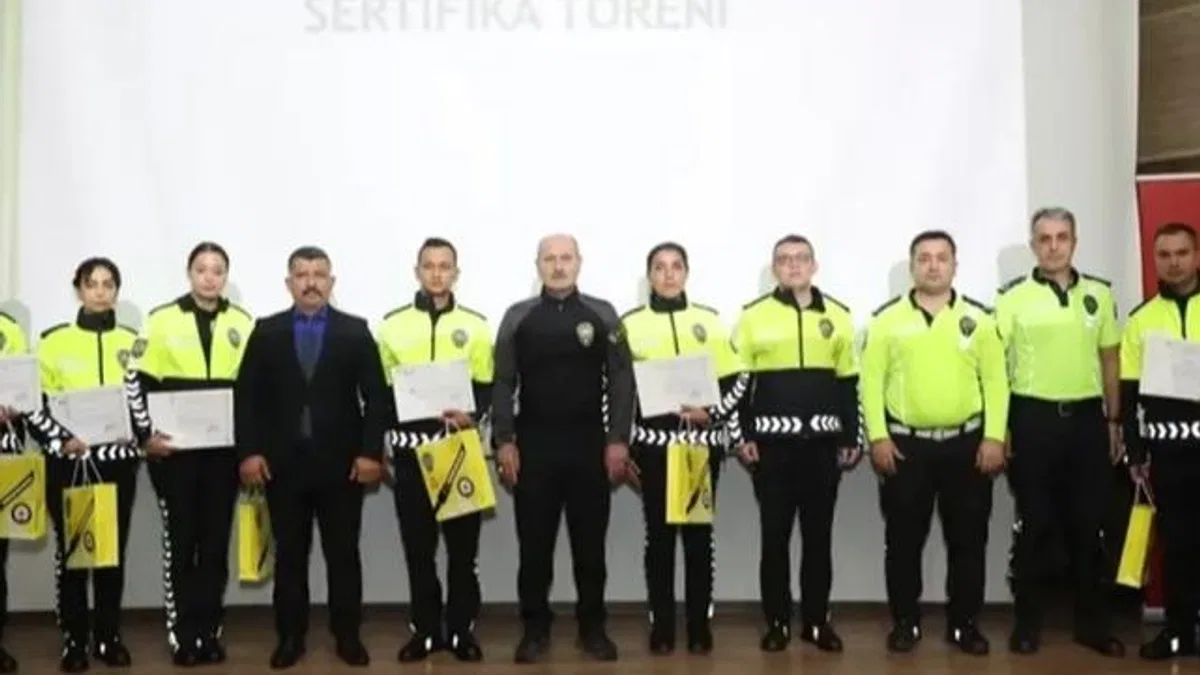 Bursa’da trafik polislerine trafik ve kaza inceleme eğitimi