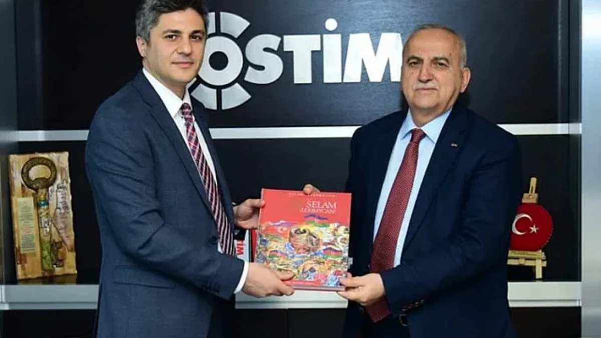 Ateşe Halilov'dan OSTİM'e ziyaret