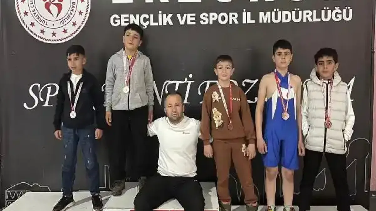 Erzurum Pasinler’de güreşin kalbi atıyor
