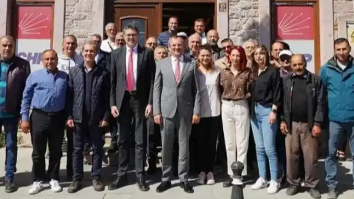 CHP heyetinden Başkan Ergin'e ziyaret