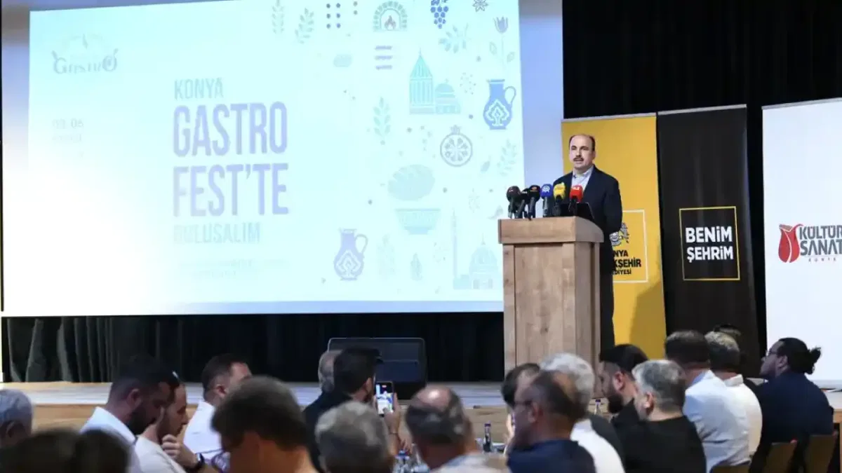 Konya GastroFest 3-6 Eylül'de