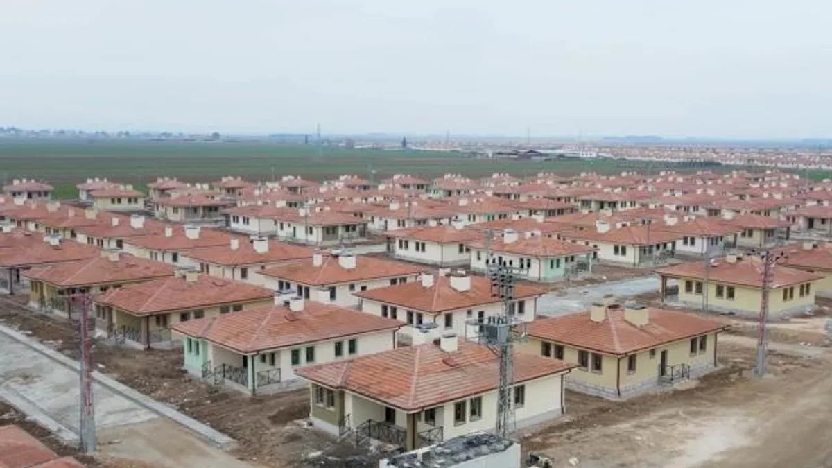 Türkiye'nin ilk kırsal uydu kenti!