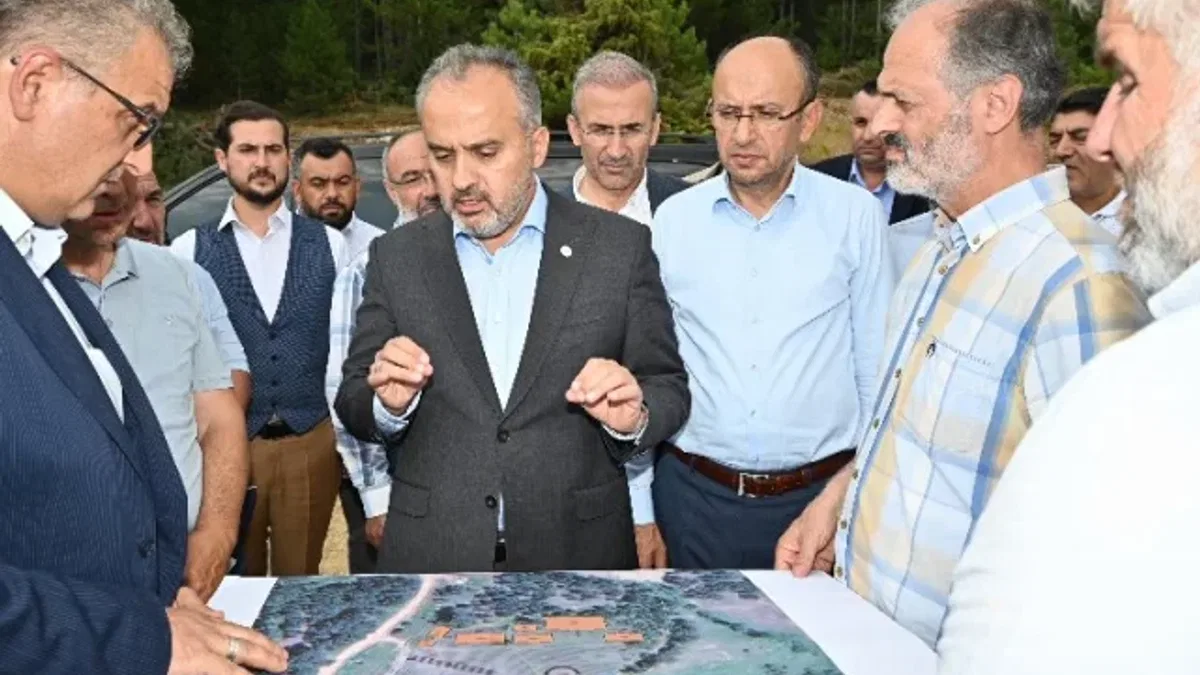 Bursalı gençler için yeni kamp alanı
