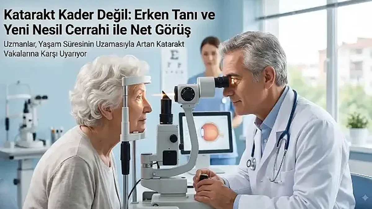 Yaşam Süresi Uzuyor, Katarakt Daha Fazla Kişiyi Etkiliyor!