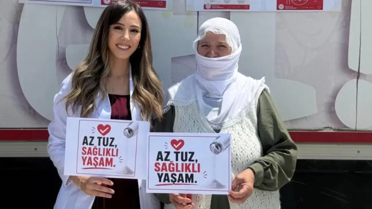 Batman Kozluk'ta tuz farkındalığı
