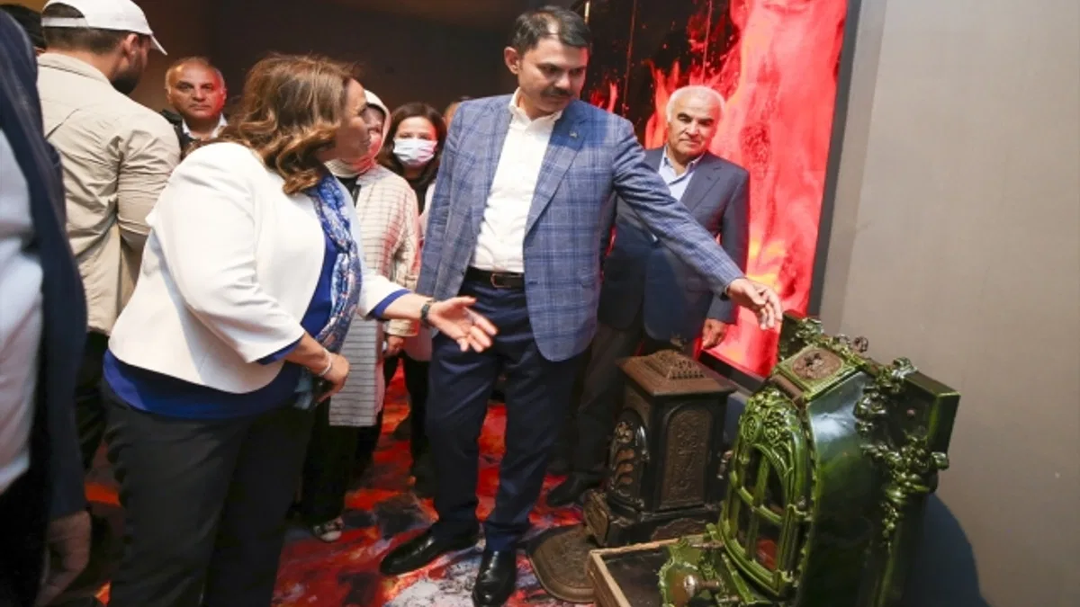 Bakan Kurum, Çamlıdere'de çeşitli ziyaretler gerçekleştirdi