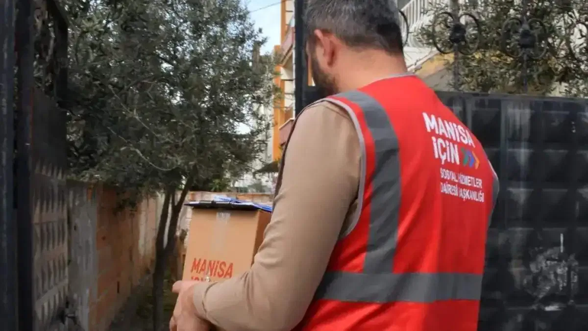 Manisa’da bayram öncesi gıda desteği