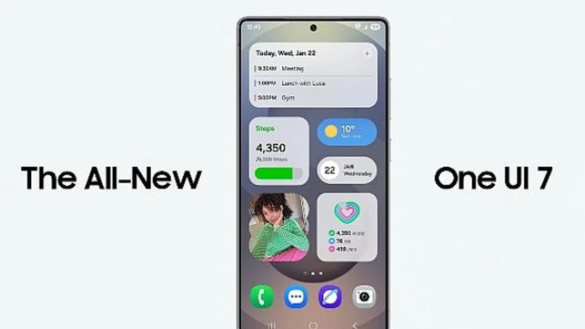 Samsung, One UI 7'yi 7 Nisan'da kullanıma sunuyor