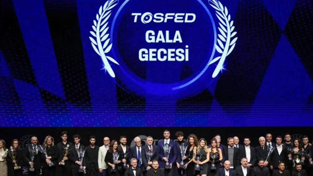 TOSFED'de Gala Gecesi