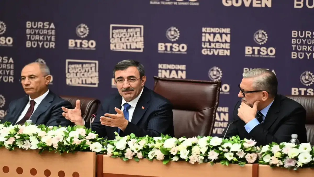 Cevdet Yılmaz’dan Bursa’da yeni nesil OSB vurgusu