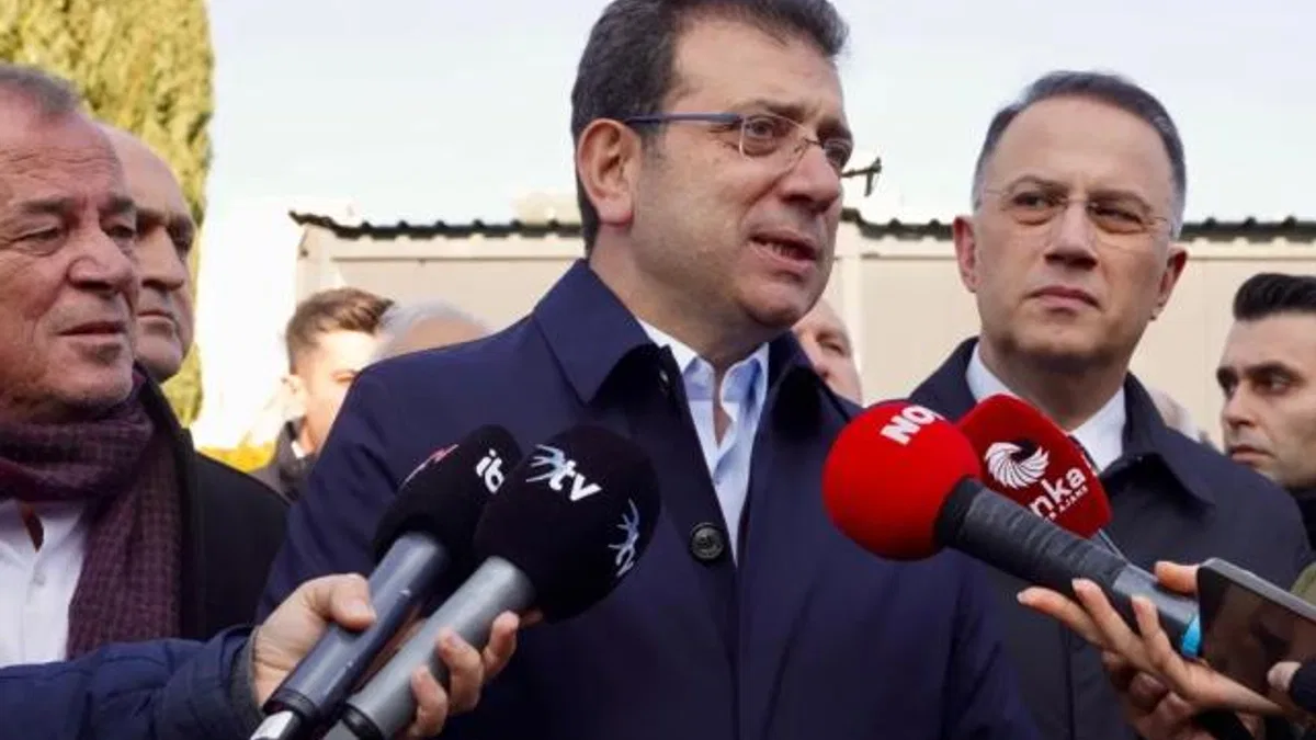Başkan İmamoğlu: Bu bana değil diye düşünülmesin... Adaleti mumla arıyoruz!
