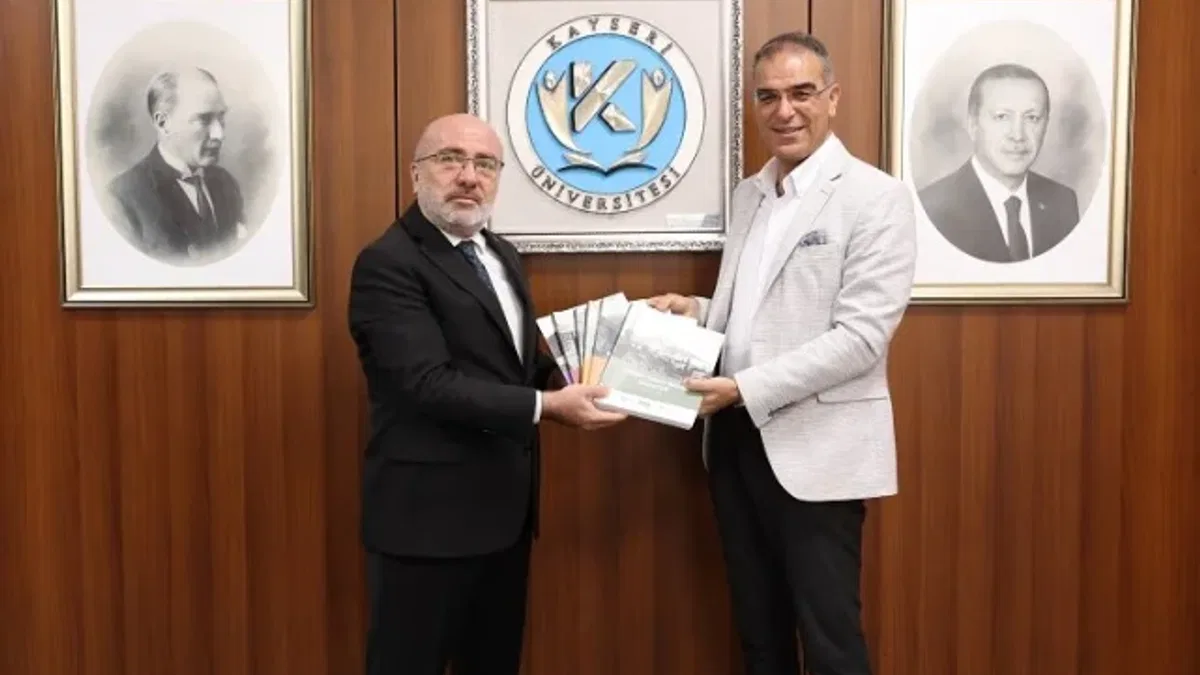 Erciyes A.Ş'den KAYÜ'ye ziyaret