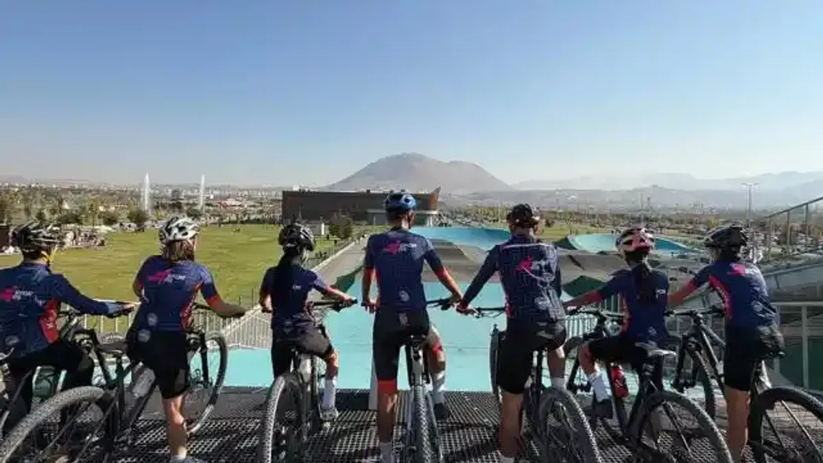 Kayseri'de BMX parkuruna gençlerden büyük ilgi