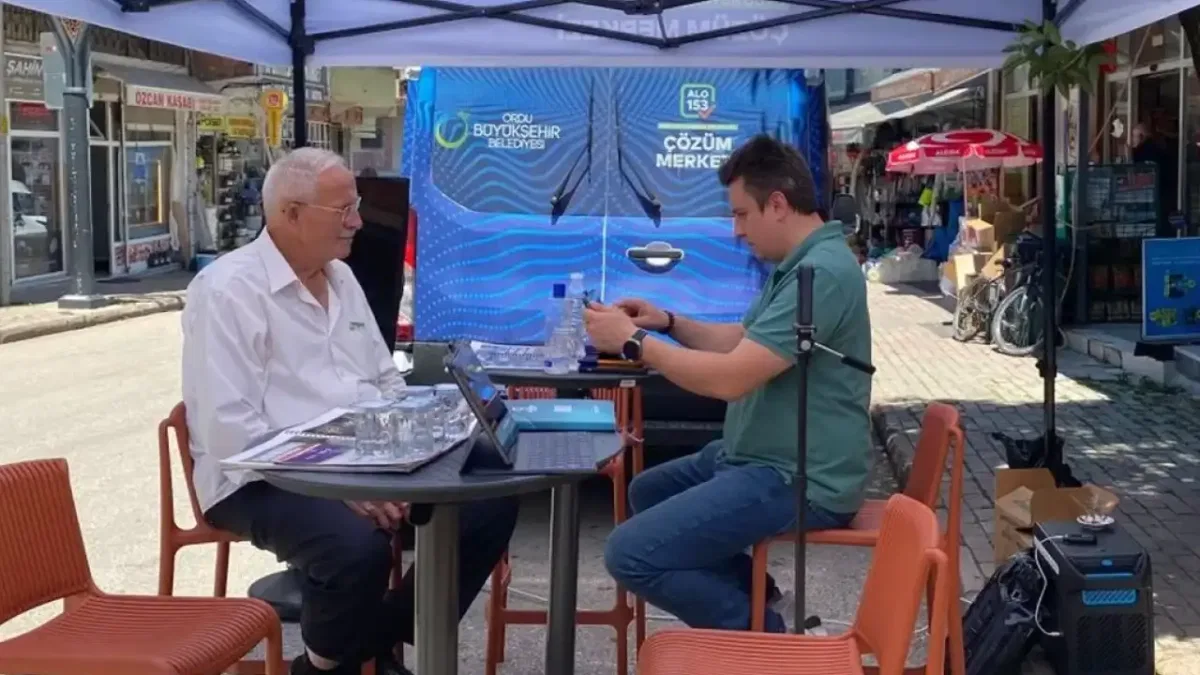 Ordu’da 153 Çözüm Merkezi ilçe ziyaretlerini sürdürüyor