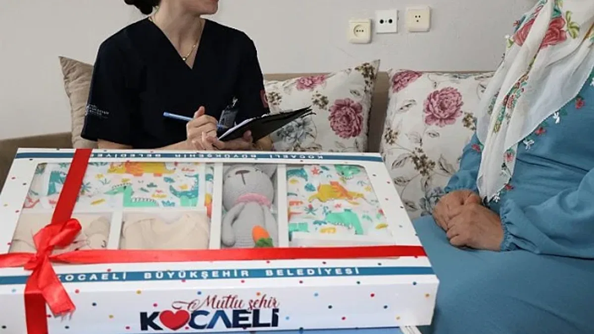 Kocaeli'ye 'hoş geldin' bebek