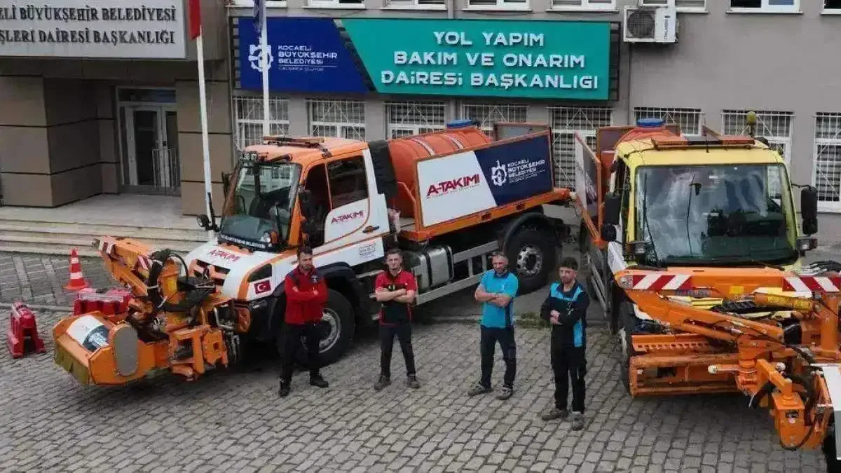 Kocaeli’de A Takımı akıllı araçlarla güçleniyor