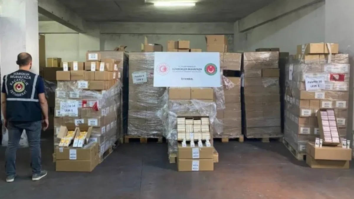 100 bini aşkın kaçak güneş kremi ele geçirildi