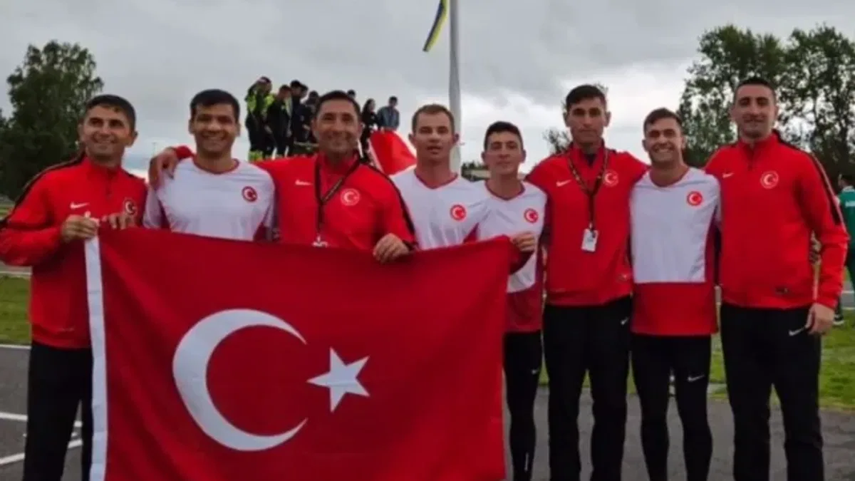 Sporcu askerlerimiz dünya şampiyonu