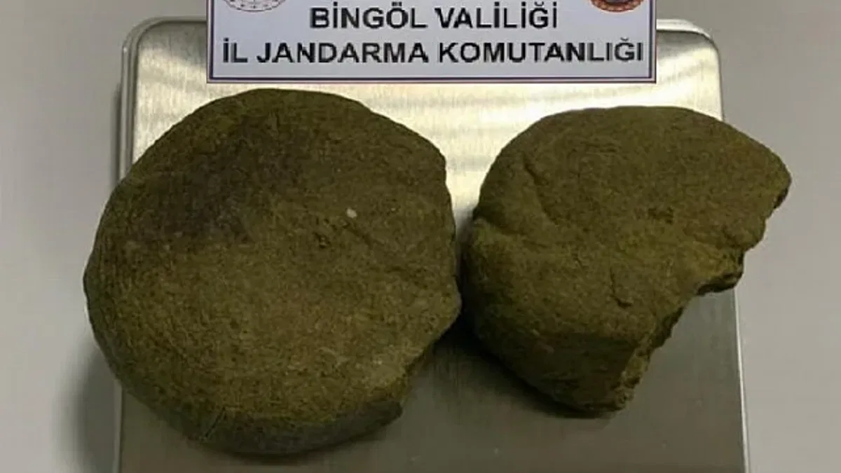 Bingöl'de uyuşturucuya 2 gözaltı