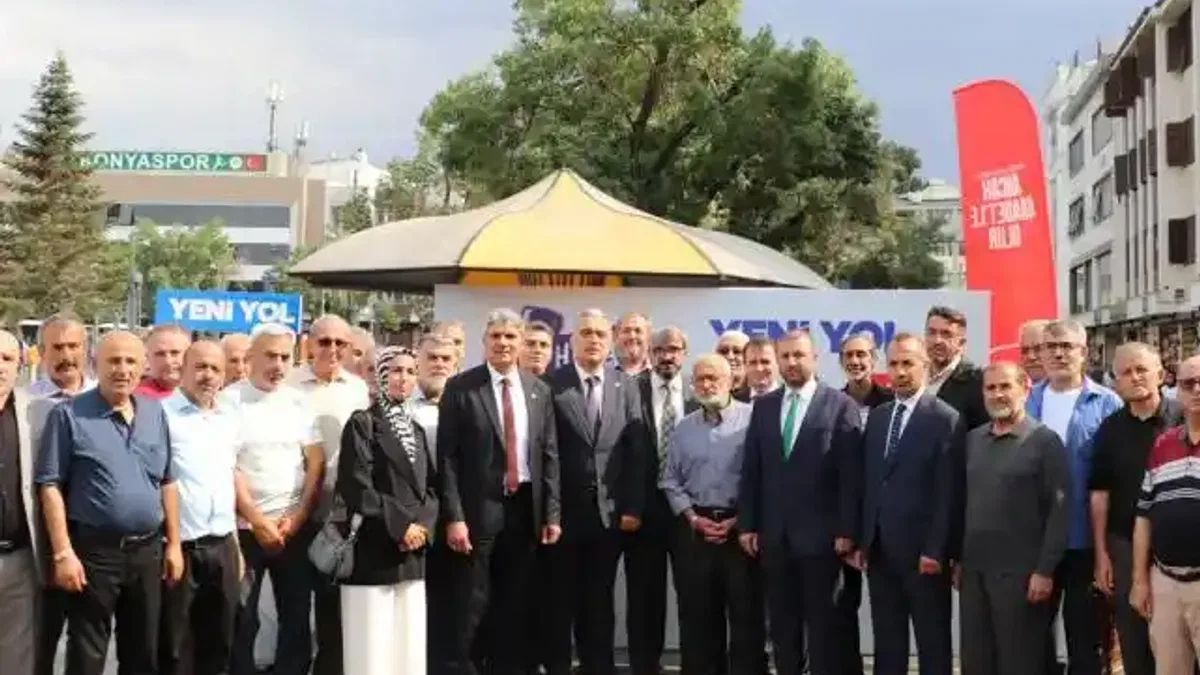 Yeni Yol Meclis Grubu'ndan Konya'da uyuşturucuyla mücadele çağrısı