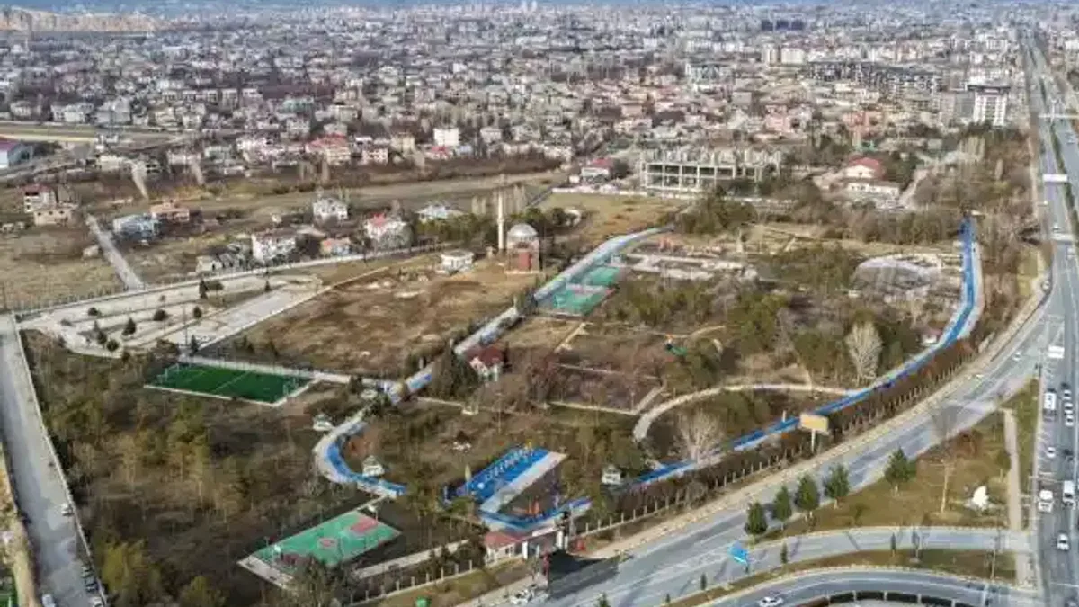Türkiye Yüzyılı Millet Bahçesi tamamlandı