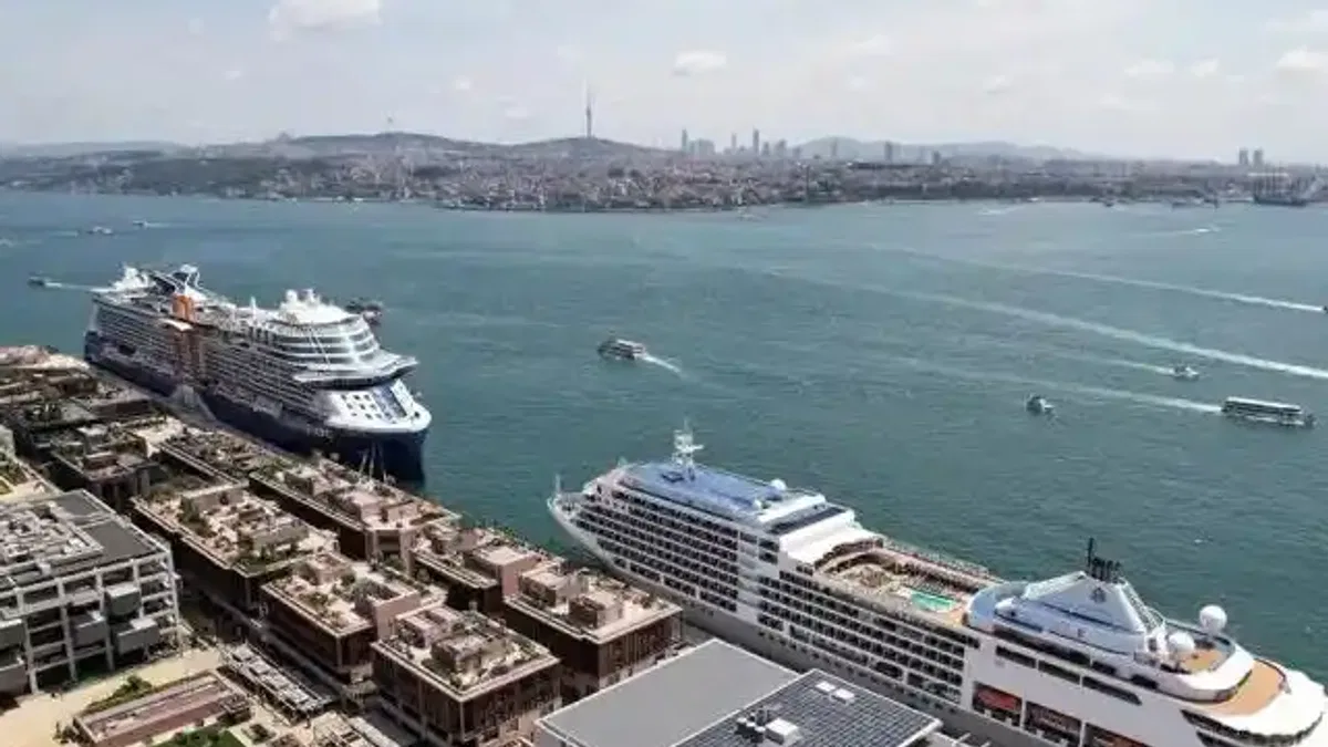 Kruvaziyerde rota Türkiye'ye döndü!