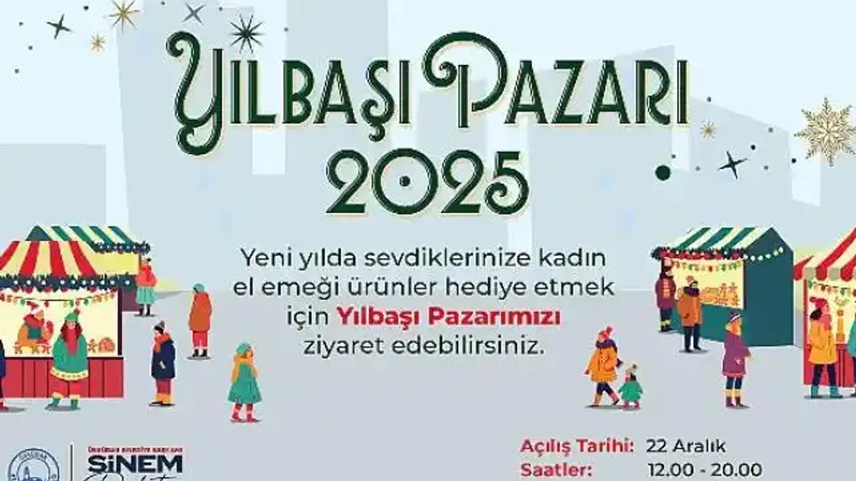 Yılbaşı Pazarı 2025 Üsküdar'da Başlıyor