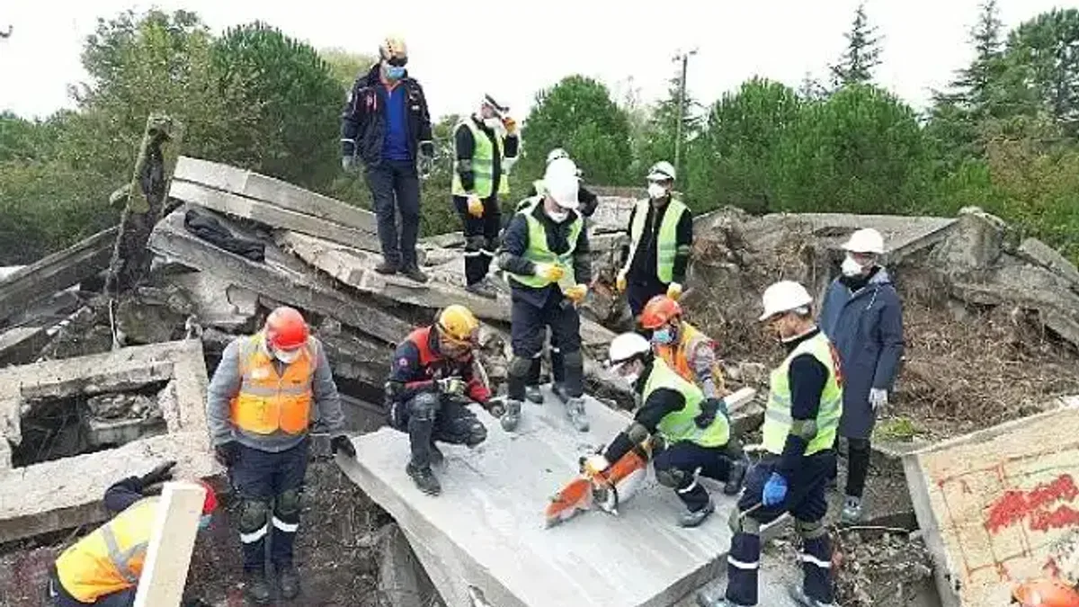 Kar Ekibine Üç Günlük Saha Eğitimi