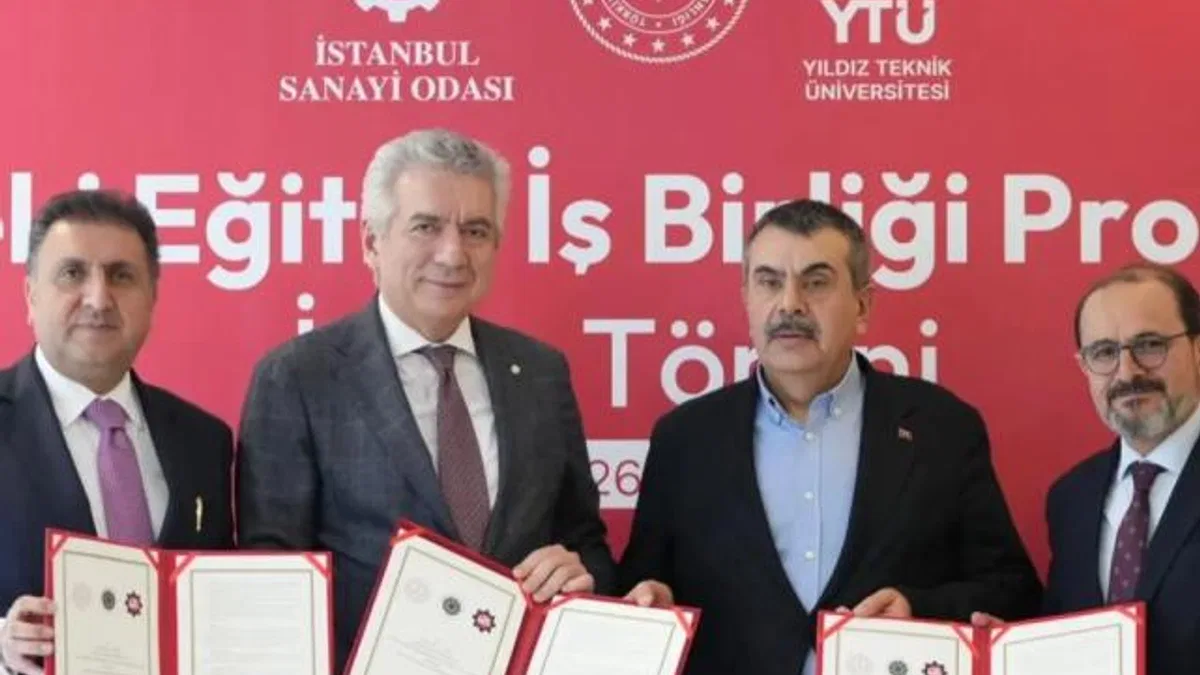 İstanbul'da mesleki eğitim iş birliği protokolü