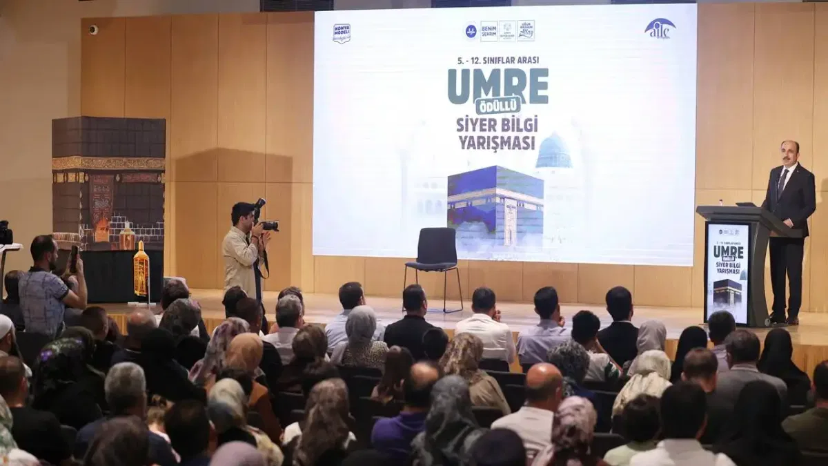 Konya'da Siyer Yarışması kazananları kutsal topraklara gidecek