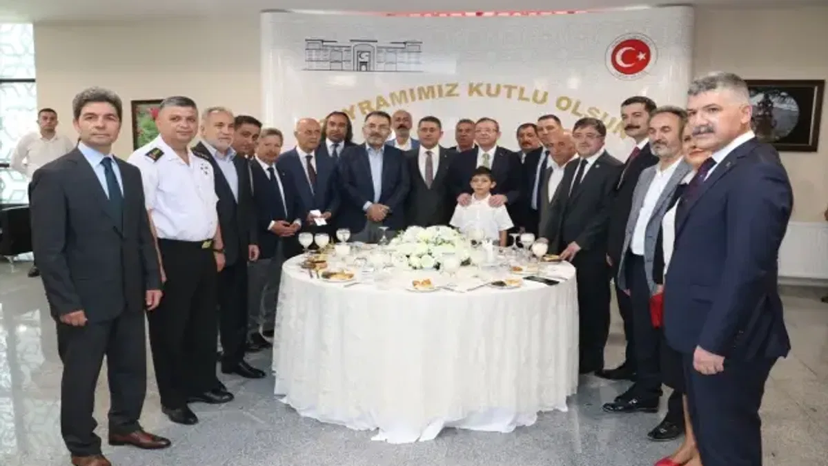 Yozgat'ta bayramlaşma programı düzenlendi
