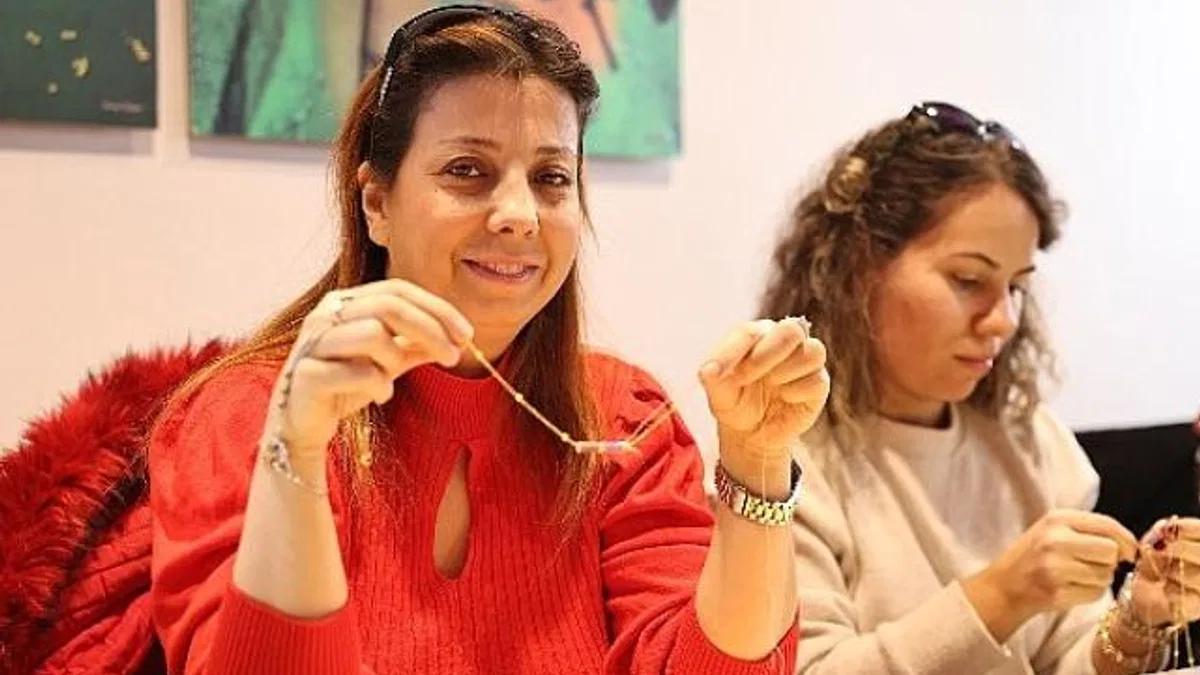 Misi İpek Evi'nde takı tasarım atölyesi